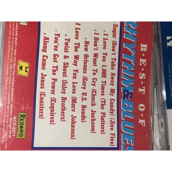 60’s Rhythm & Blues CDs. Lot Of 9. Sam Cooke Little Richard Chuck Berry & More - Picture 14 of 15